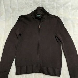 2/$15 EUC Ralph Lauren Full Zip Sweater